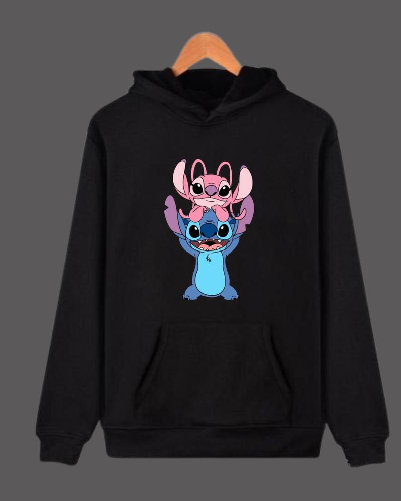 Buy Stitch and angle Hoodie at Pinky Promise