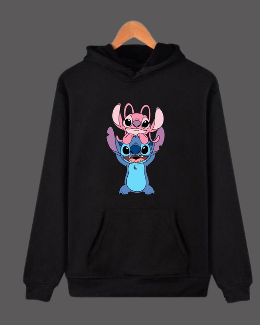 Buy Stitch and angle Hoodie at Pinky Promise