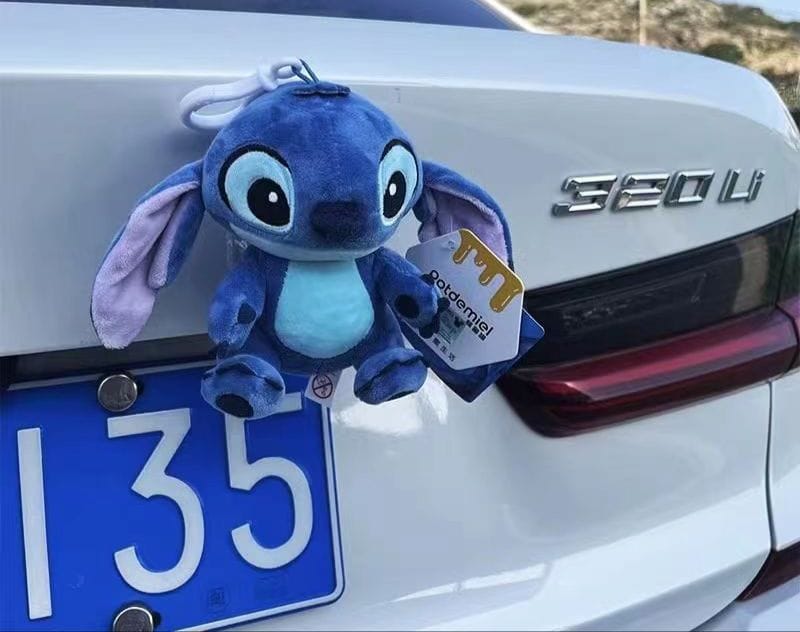 Buy stitch car plush decoration at Pinky Promise