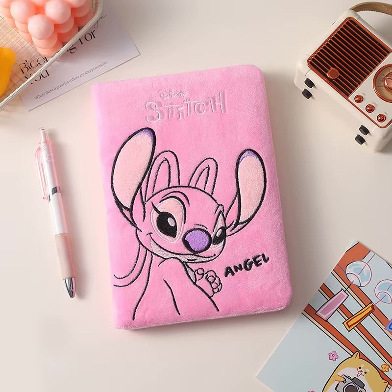 Stitch fuzzy notebook | Pinky Promise
