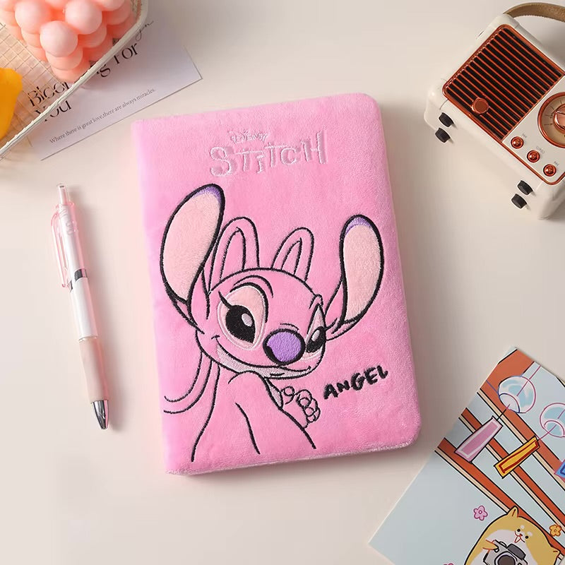 Stitch fuzzy notebook | Pinky Promise