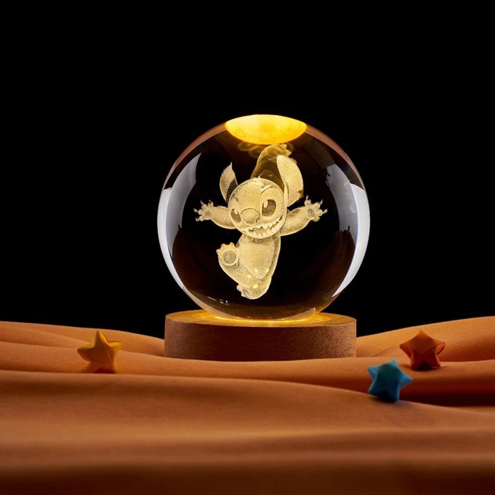 Buy Stitch glowing up crystal ball at Pinky Promise