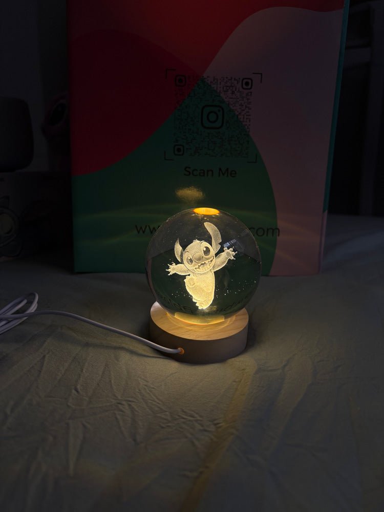Stitch glowing up crystal ball - Photo 4 | Pinky Promise