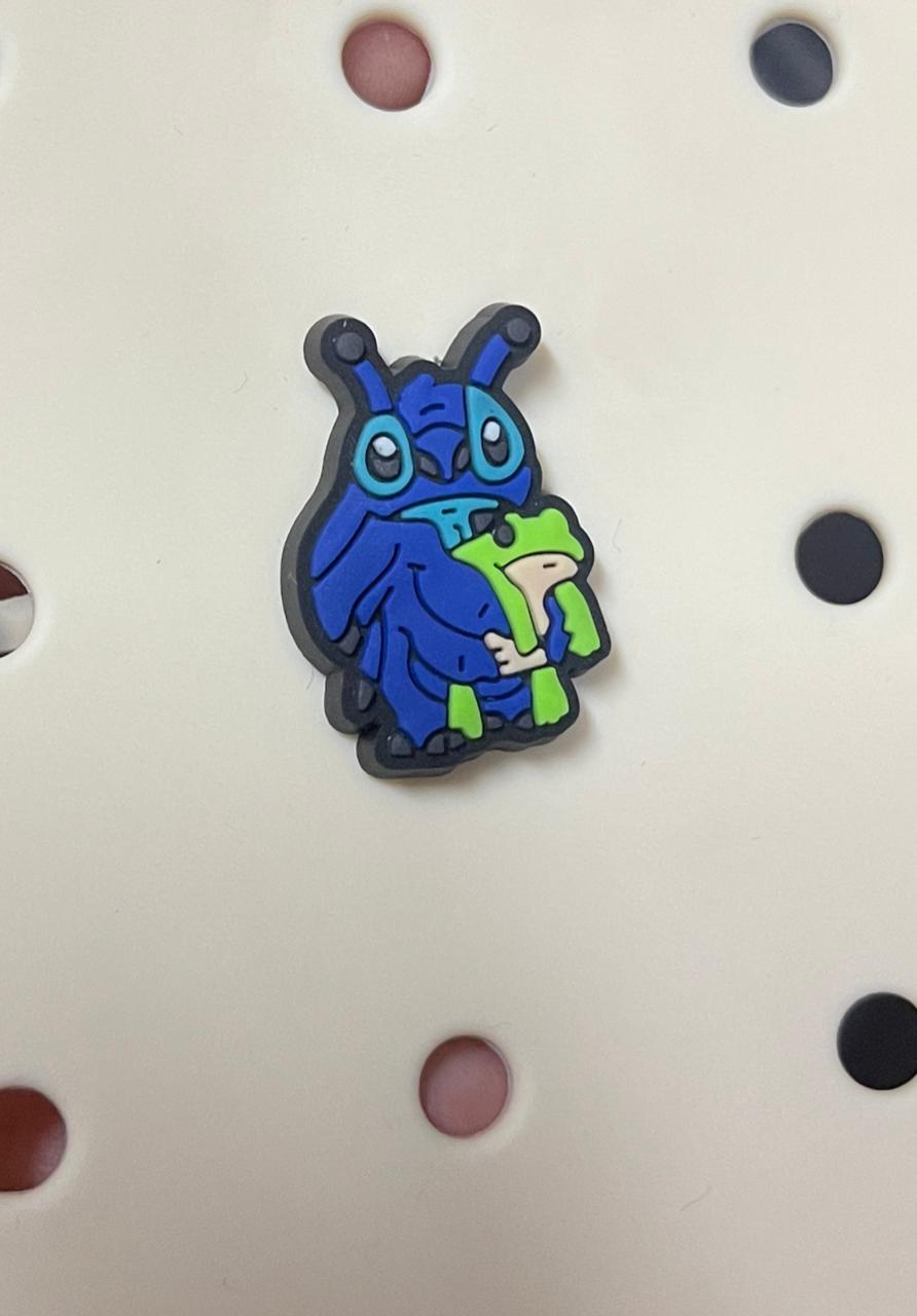 Buy Stitch Holding Frog charm at Pinky Promise