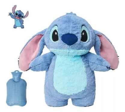 Stitch Hot water bag with plush cover - Close Up | Pinky Promise