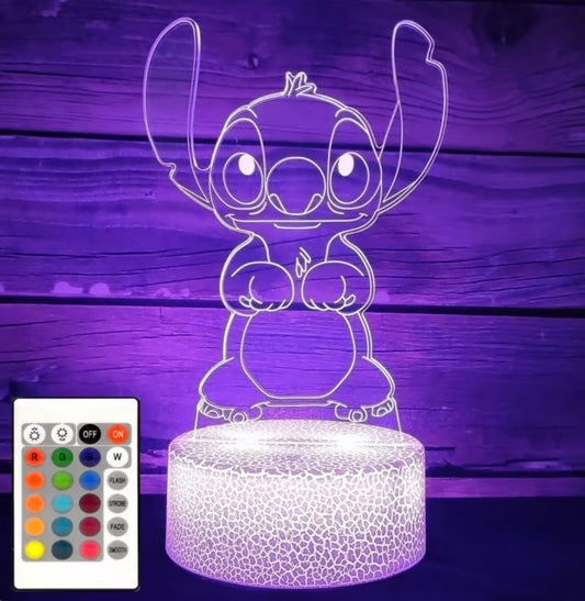Buy Stitch led 3d light at Pinky Promise