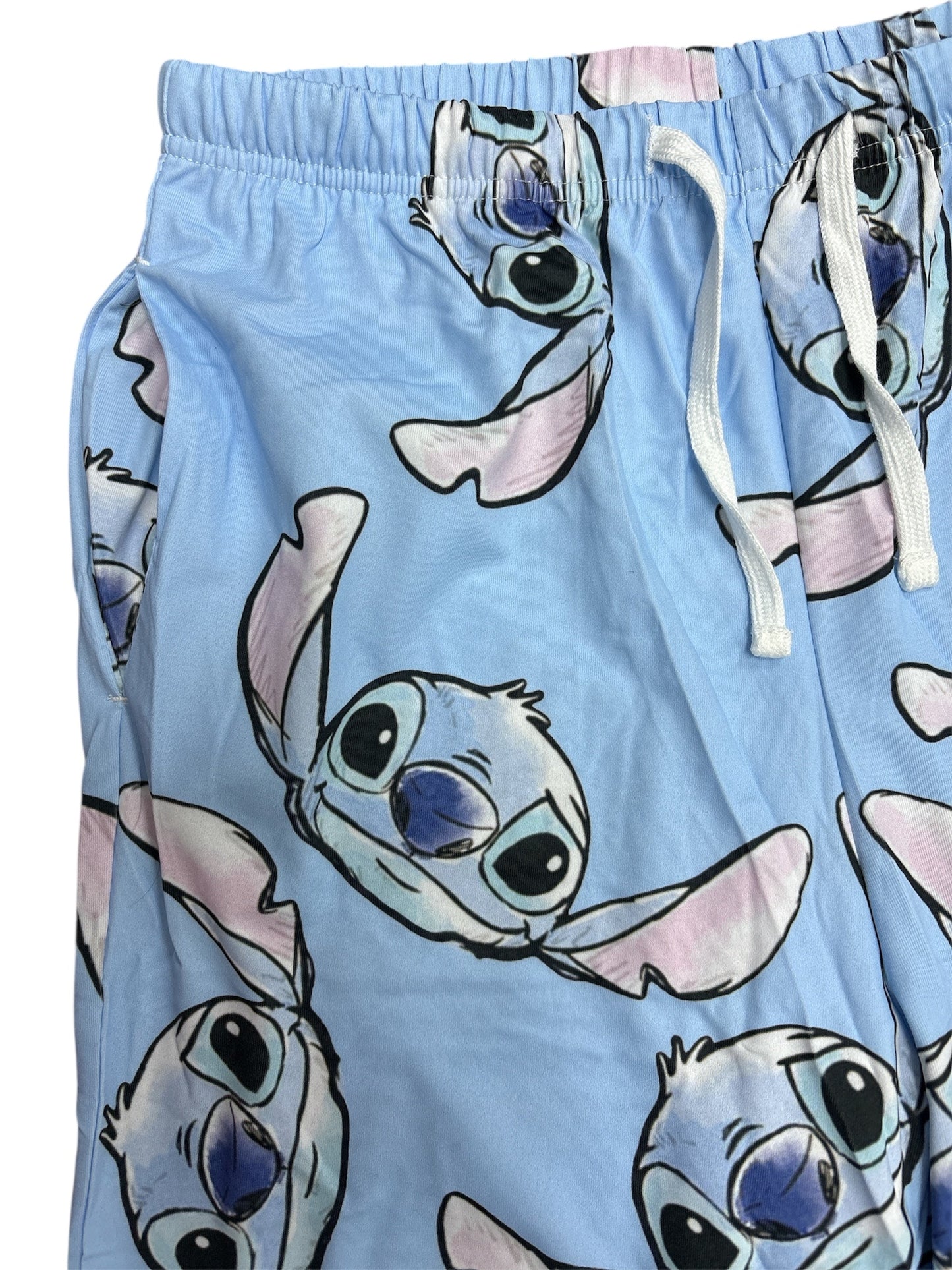 Stitch pajama pants (summer material)(خامة صيفية) - Close Up | Pinky Promise