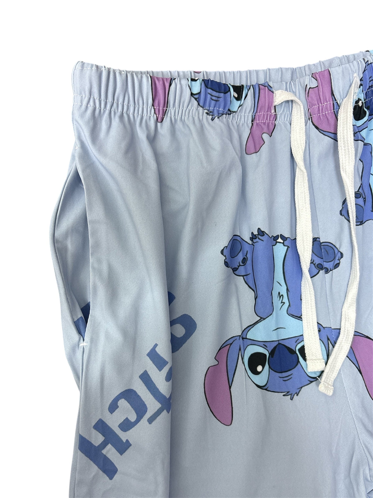 Stitch pajama pants (summer material)(خامة صيفية) - Close Up | Pinky Promise