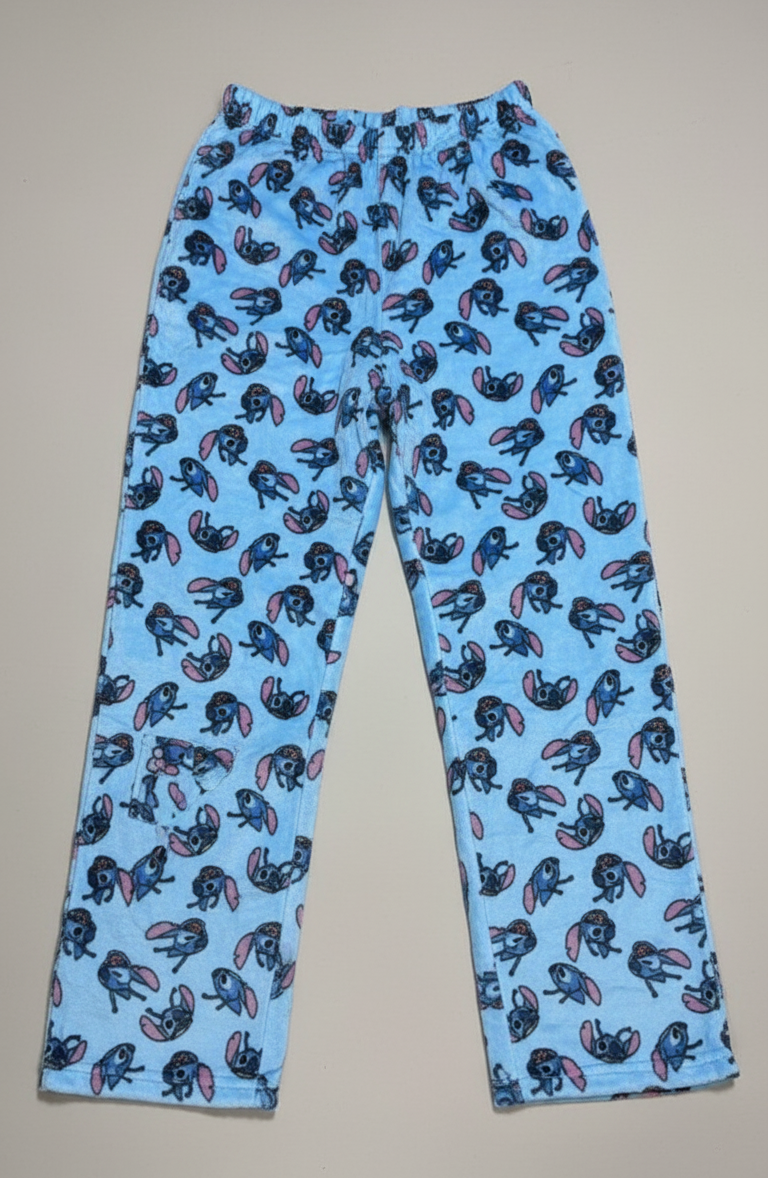 Stitch pajama pants (winter material)(خامة شتوية) | Pinky Promise