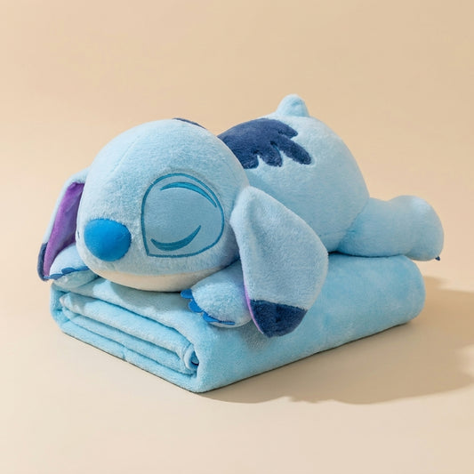 Buy Stitch Plush pillow and blanket at Pinky Promise