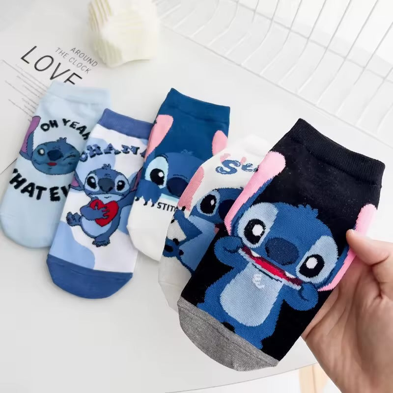 Buy stitch short socks at Pinky Promise