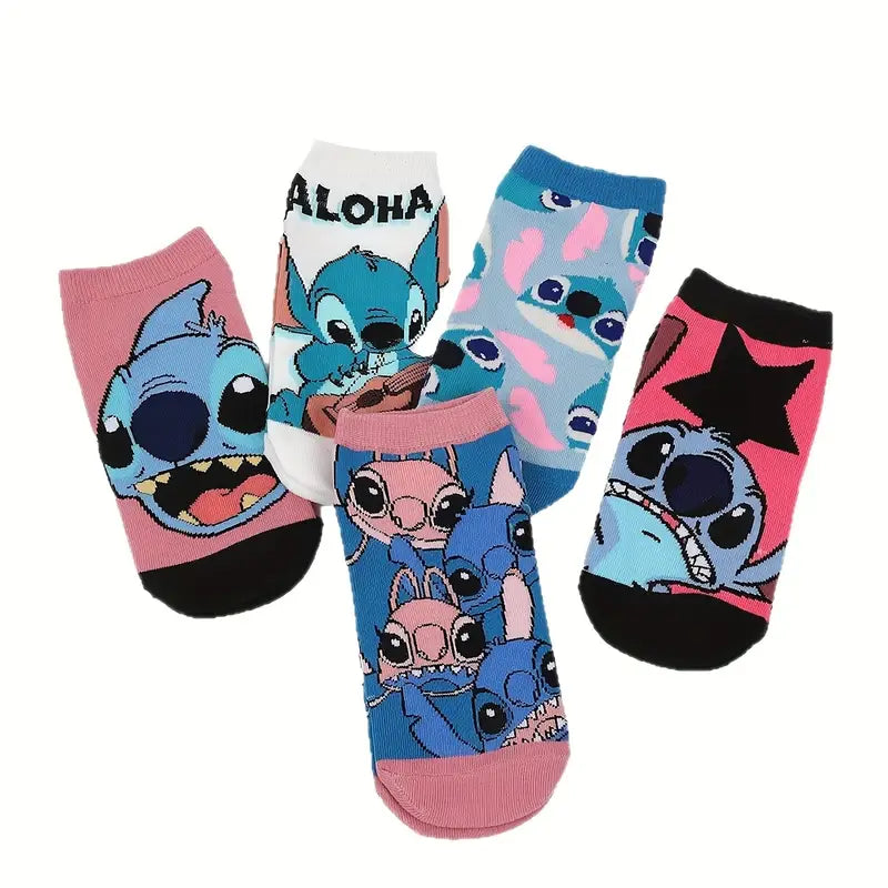 Buy stitch short socks at Pinky Promise