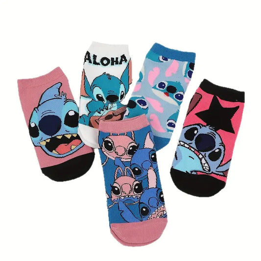 Buy stitch short socks at Pinky Promise