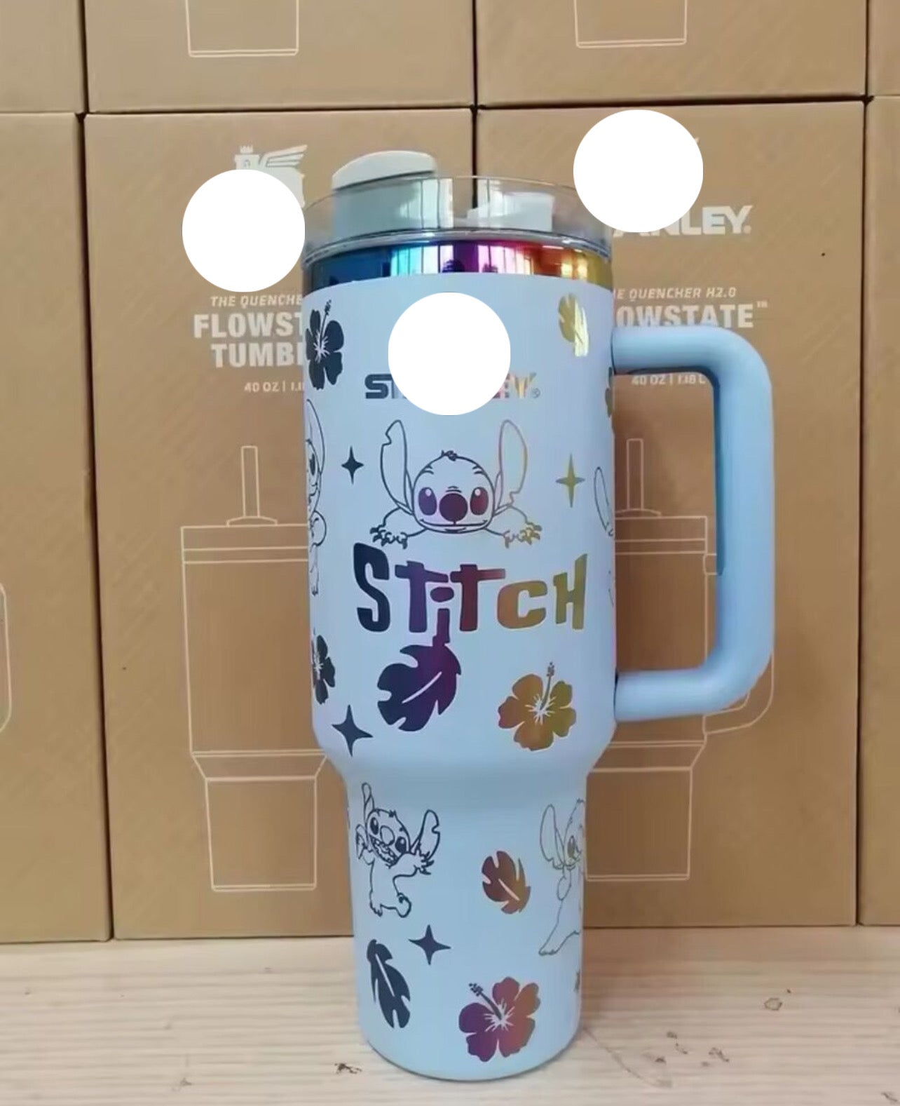 Stitch tumbler mug | Pinky Promise