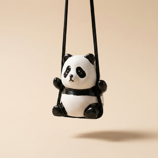 Buy Swinging panda car decorations at Pinky Promise