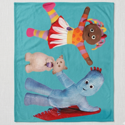 The night garden Big blanket- 200cm * 145 cm - بطانية حديقة المرح - Photo 4 | Pinky Promise