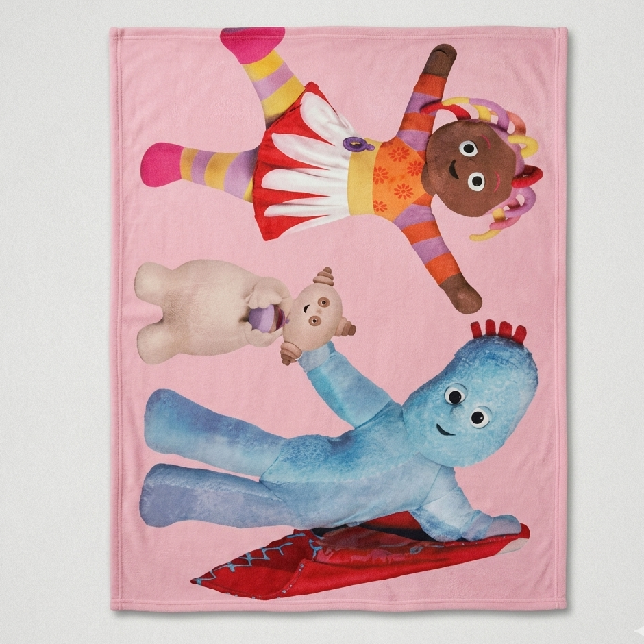 Buy The night garden Big blanket- 200cm * 145 cm - بطانية حديقة المرح at Pinky Promise