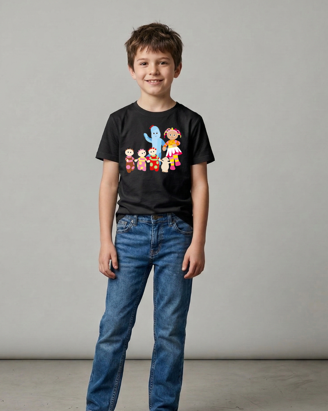 The Night Garden T-shirt - Kids Sizes تي شيرت حديقة المرح للأطفال | Pinky Promise