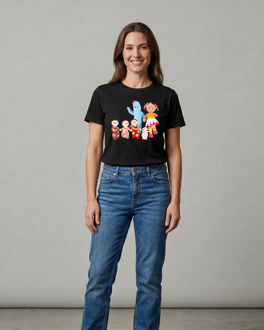 Buy The Night Garden T-shirt - تي شيرت حديقة المرح at Pinky Promise
