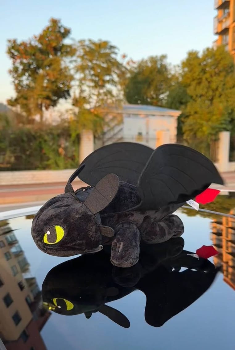 Toothless Car decoration - Close Up | Pinky Promise