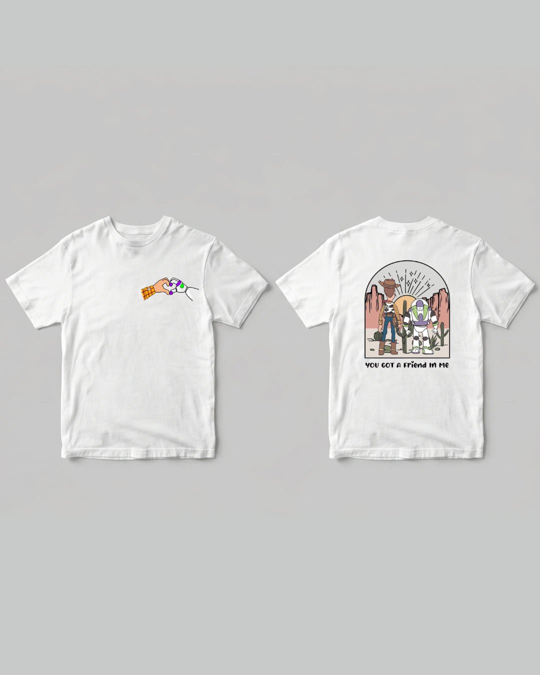 Buy Toy Story T-shirt - Front & Back at Pinky Promise