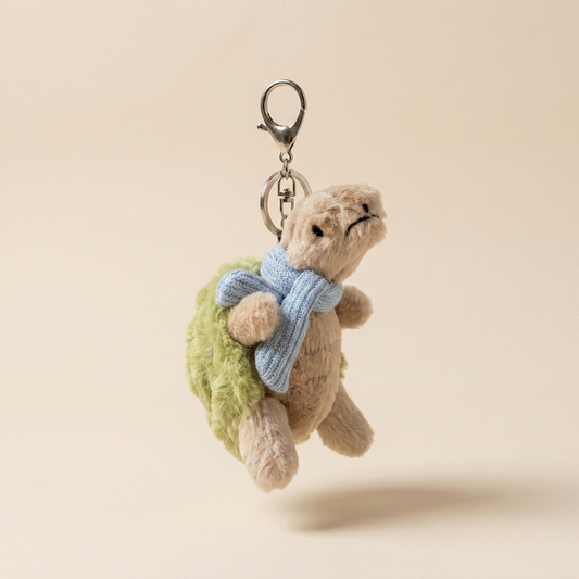 Buy Turtle with Blue Scarf plush keychain - 10 cm at Pinky Promise