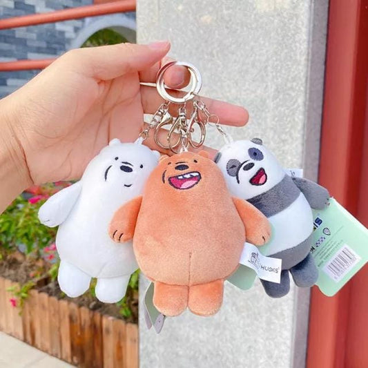 Buy we bare bears keychains at Pinky Promise