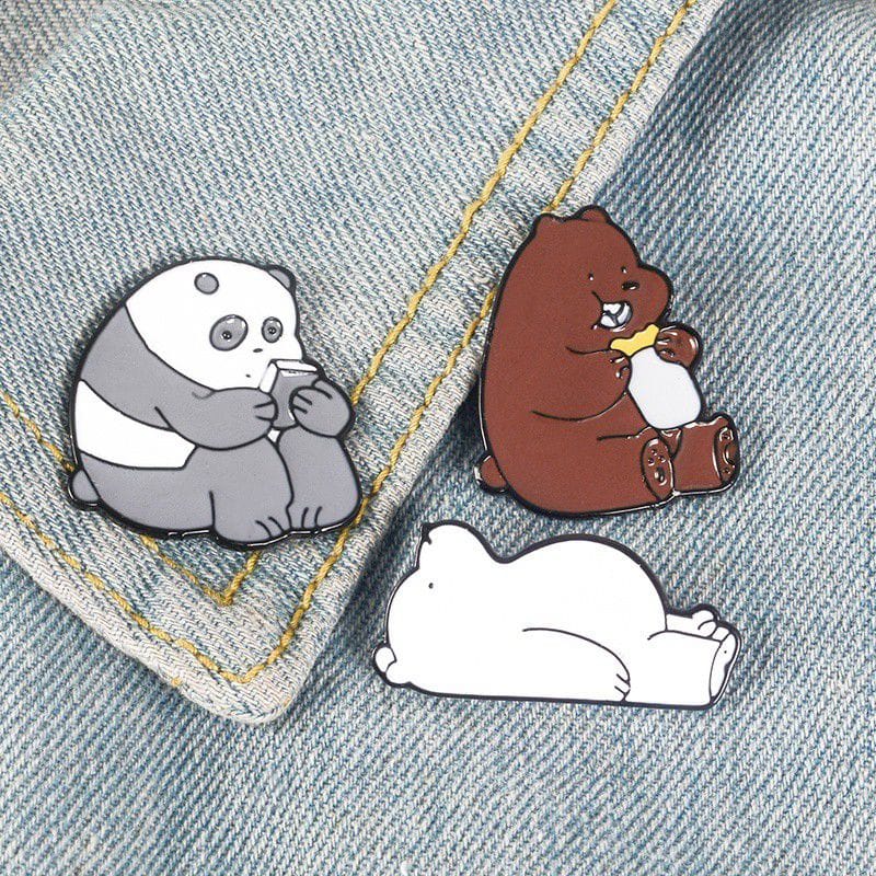 Buy we bare bears pins at Pinky Promise