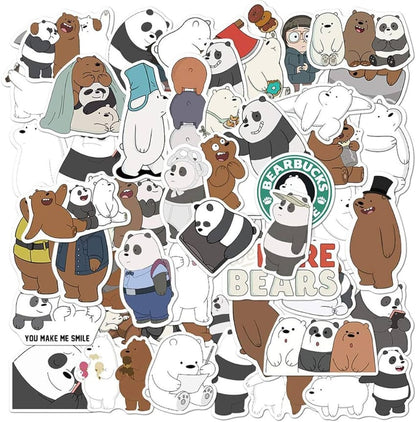 We bare bears stickers | Pinky Promise