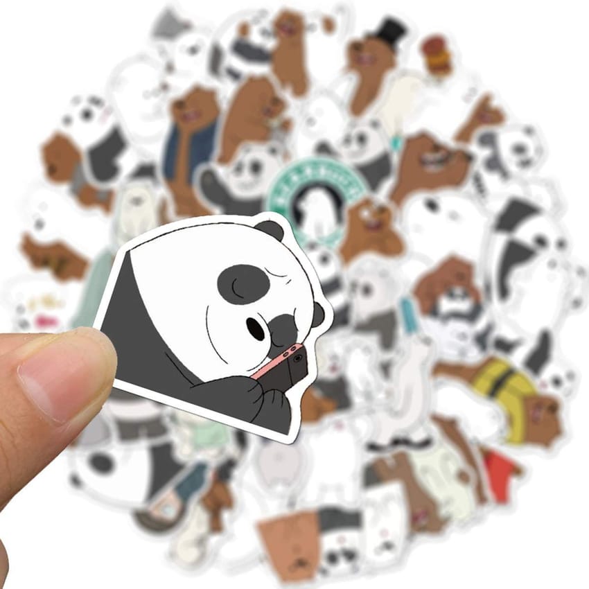 Buy We bare bears stickers at Pinky Promise