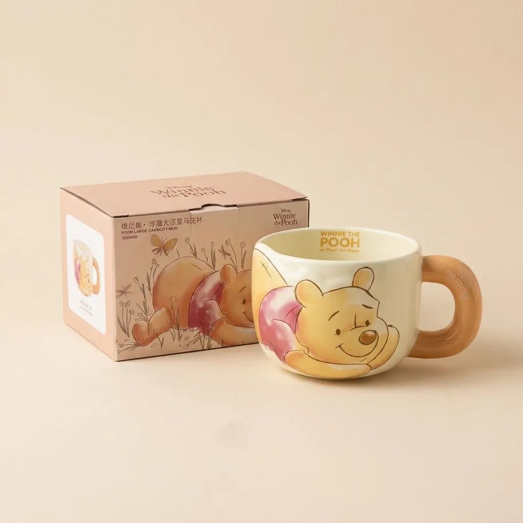 Winnie the Pooh Relaxing Mug - Pinky Promise