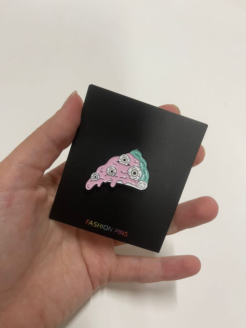 Buy Zombie Pizza pin at Pinky Promise